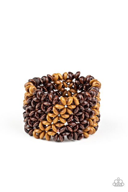 Island Expression-Brown Bracelet