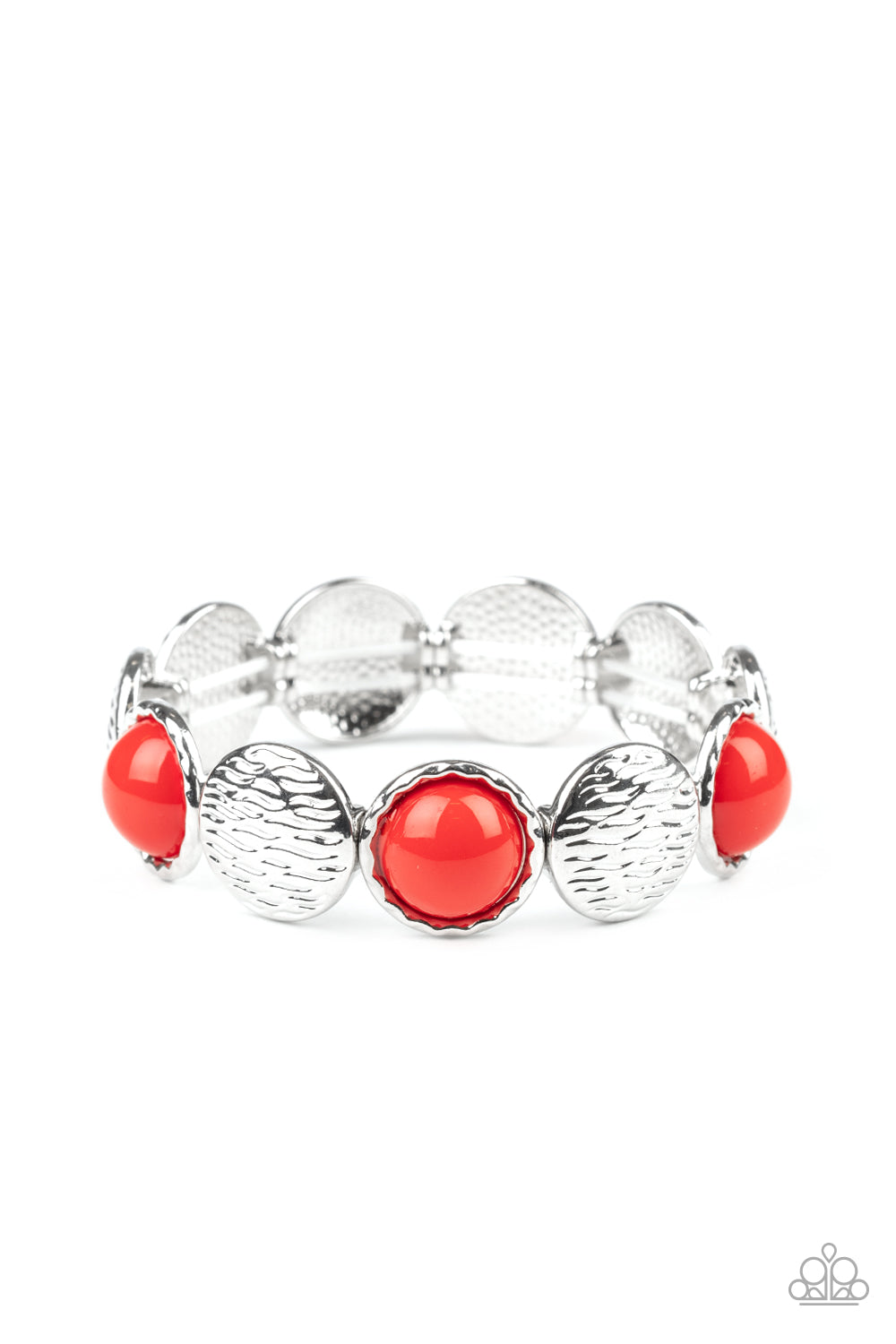 Boardwalk Boho-Red Bracelet