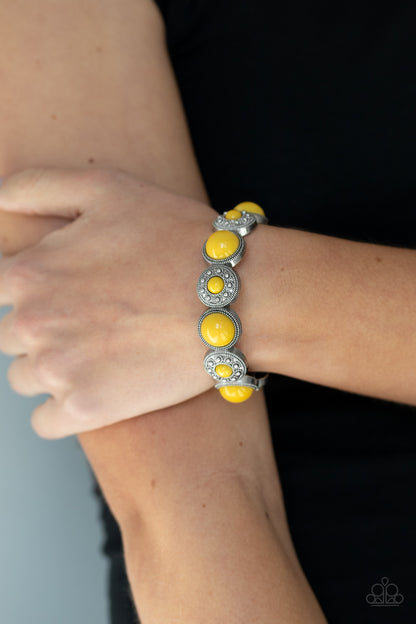 Garden Flair-Yellow Bracelet