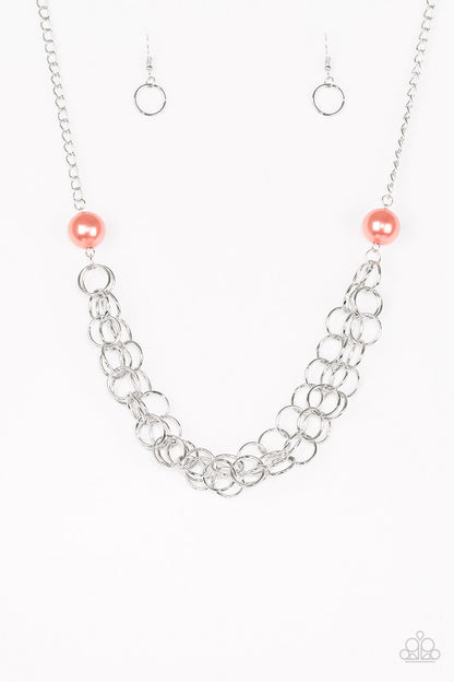 Daring Diva-Orange Necklace