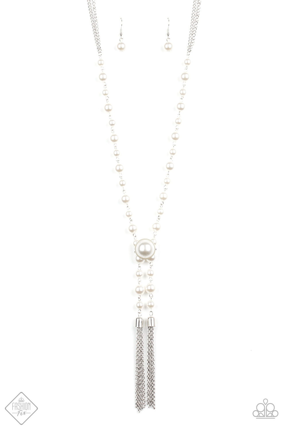 Vintage Diva-White Necklace