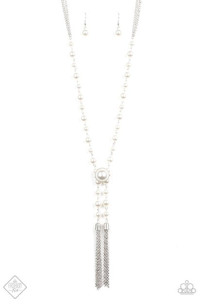Vintage Diva-White Necklace