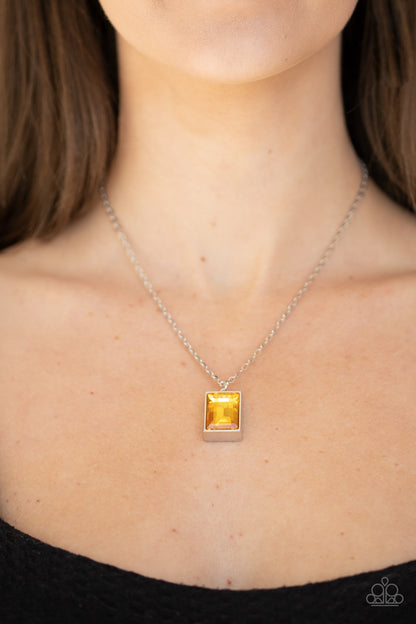 Pro Edge-Yellow Necklace