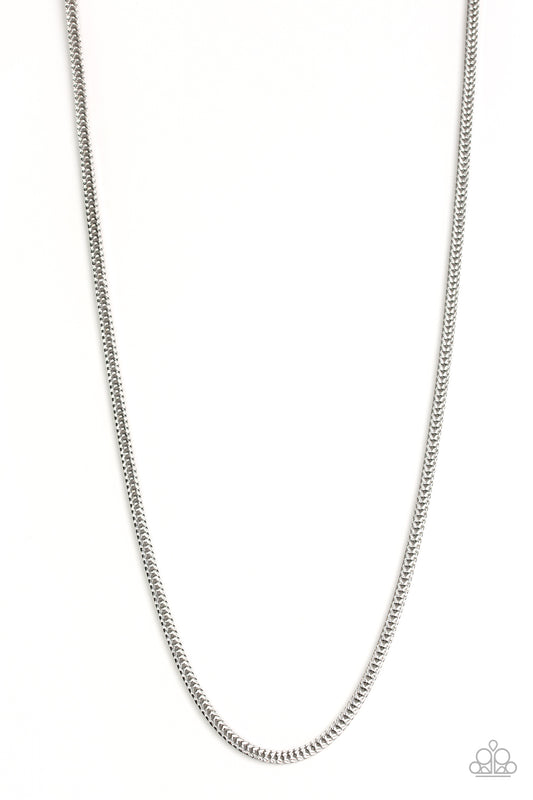 Killer Crossover-Silver Urban Necklace