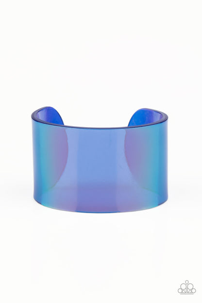 Holographic Aura-Blue Bracelet