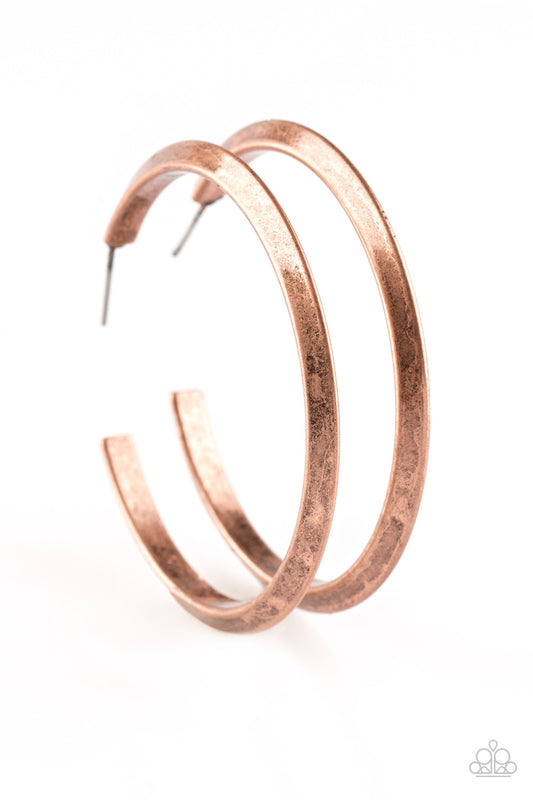 Some Like It HAUTE-Copper Earrings