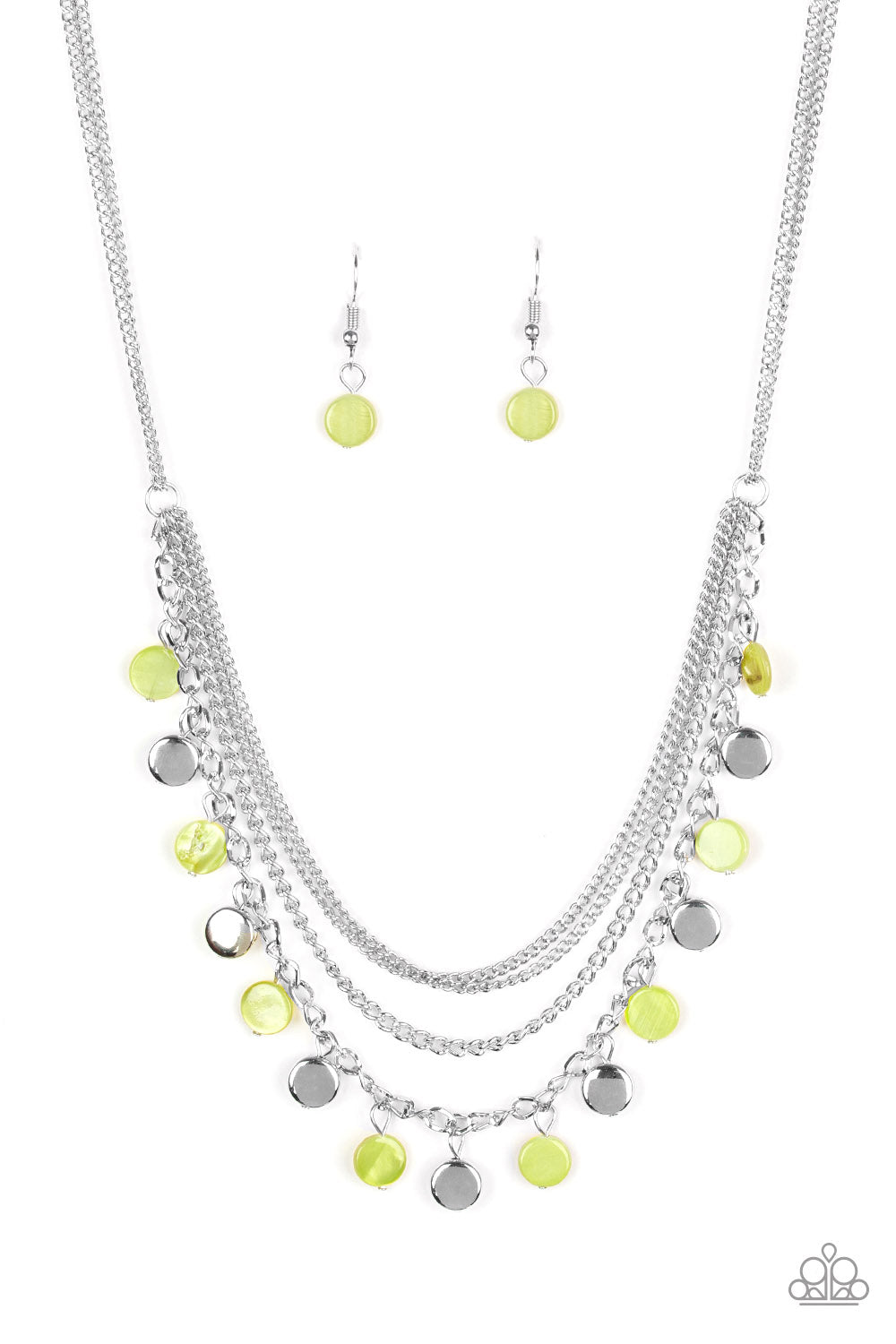 Beach Flavor-Green Necklace