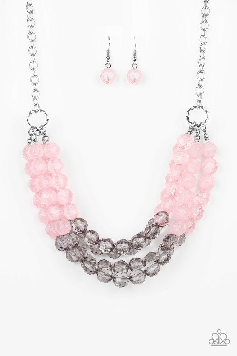 Summer Ice-Pink Necklace