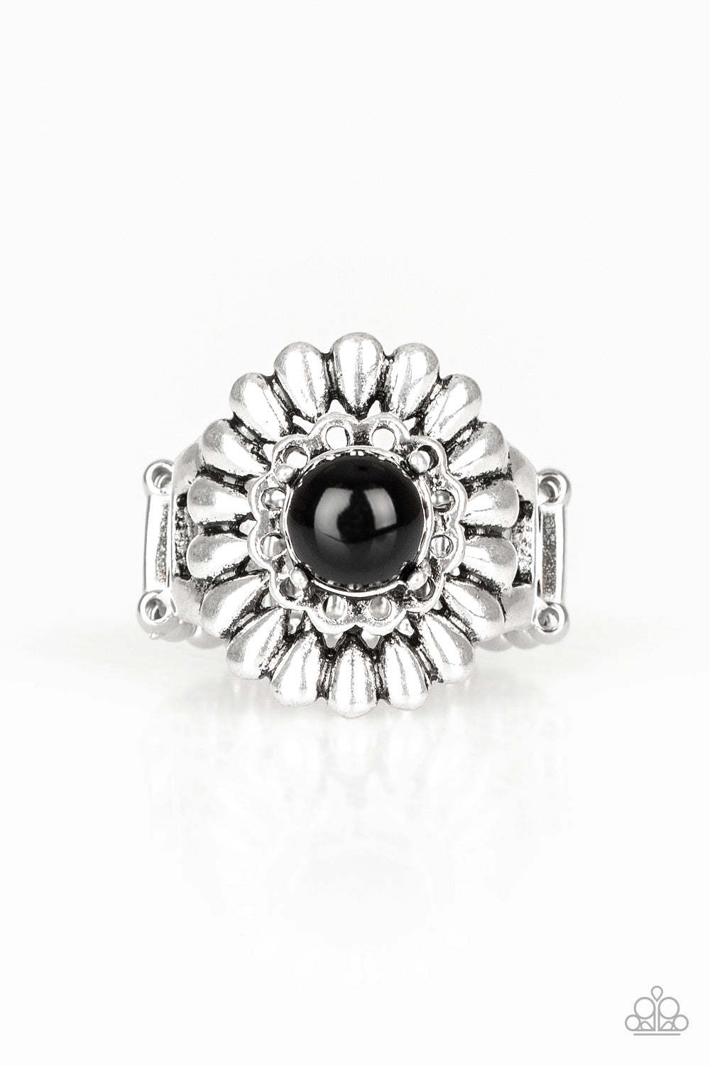 Poppy Pep-Black Ring