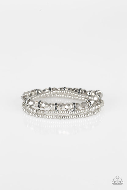 Let There BEAM Light-Silver Bracelet