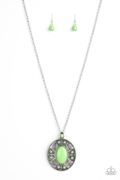 Sunset Sensations-Green Necklace