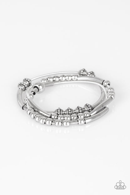 Industrial Instincts-Silver Bracelet