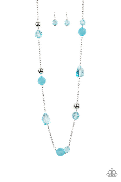 Royal Roller-Blue Necklace
