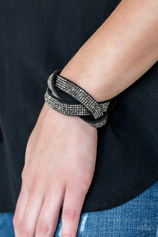 Nice Girls Finish Last-Black Urban Bracelet