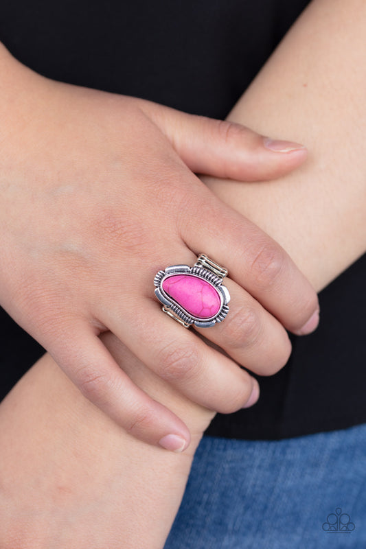 Mineral Mood-Pink Ring