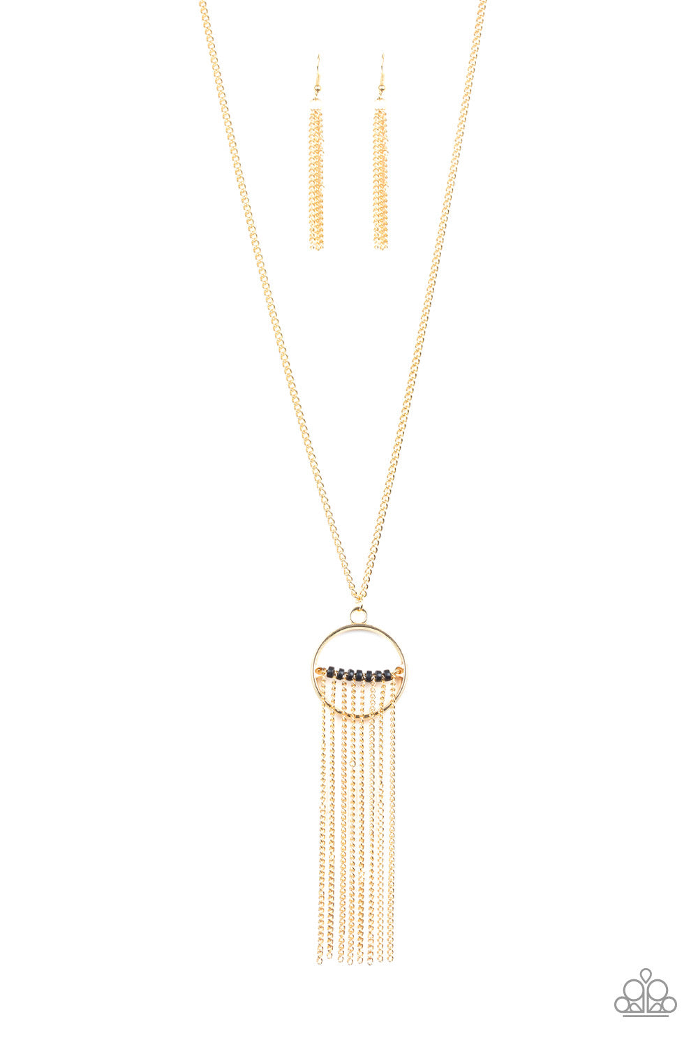 Terra Tassel-Gold Necklace