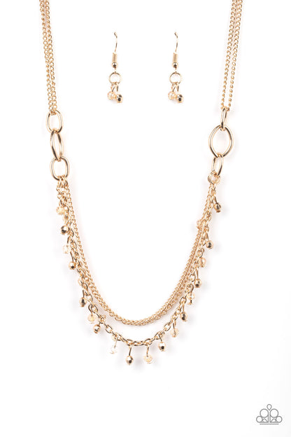 Financially Fabulous-Gold Necklace