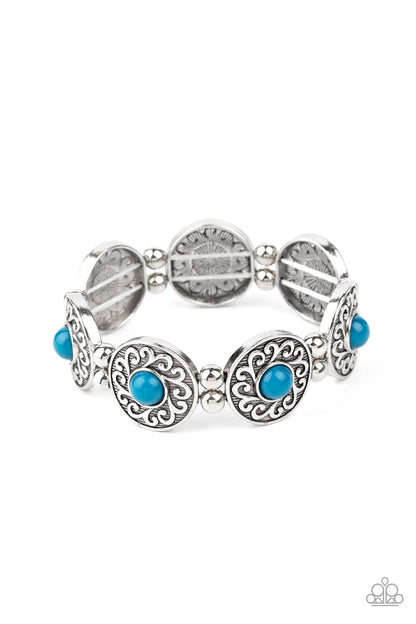 Flirity Finery-Blue Bracelet