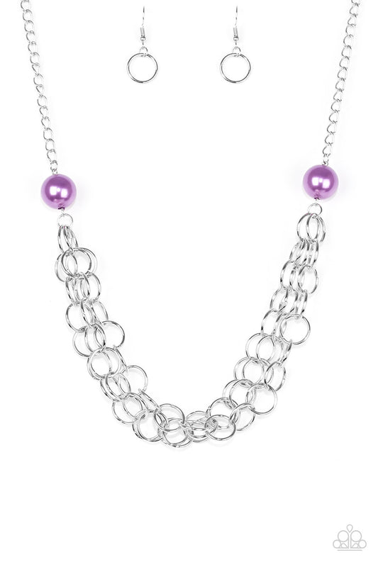 Daring Diva-Purple Necklace