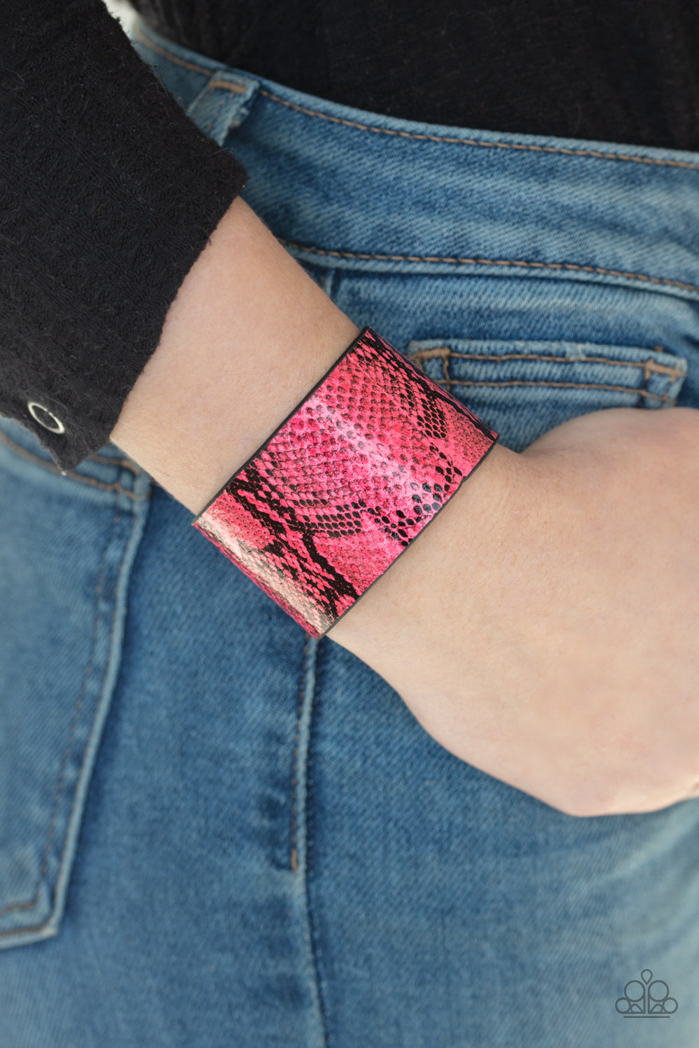 Its a Jungle Out There-Pink Urban Bracelet