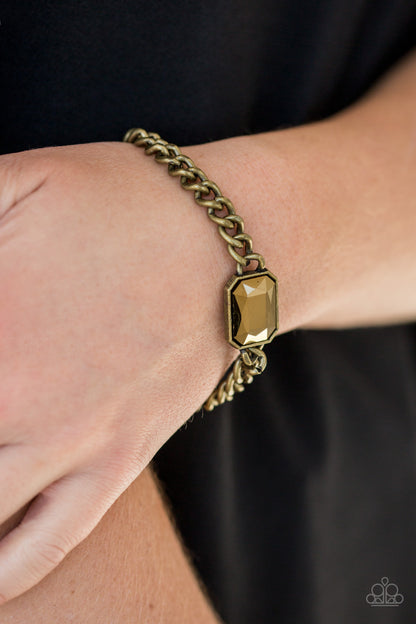 Command and CONQUEROR-Brass Bracelet