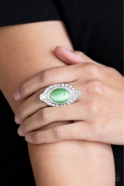 Riviera Royalty-Green Ring