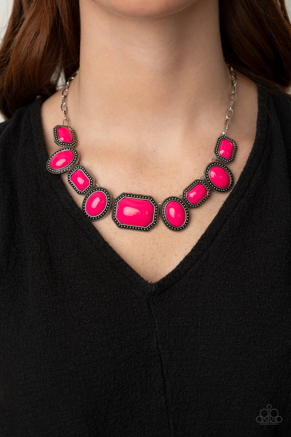 Let’s Get Loud-Pink Necklace