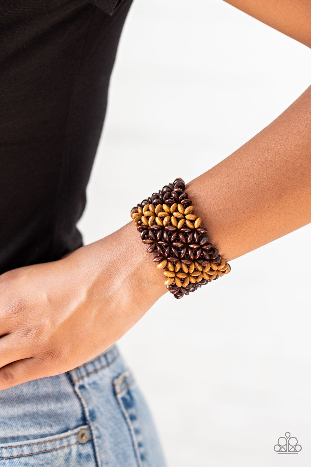 Island Expression-Brown Bracelet