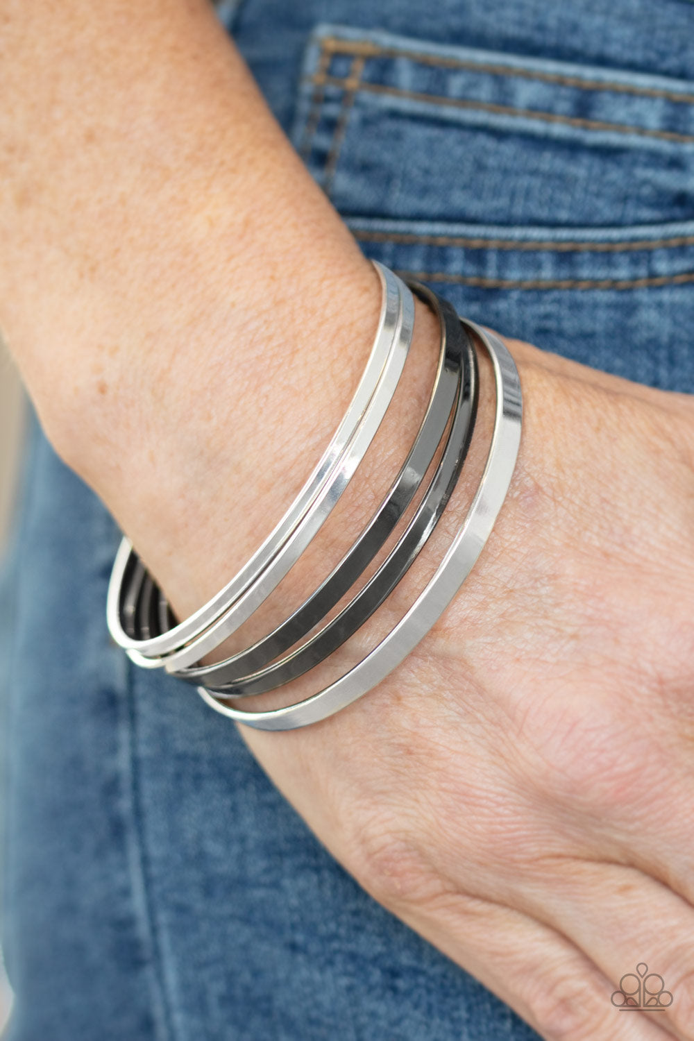 Ensnared-Silver Bracelet