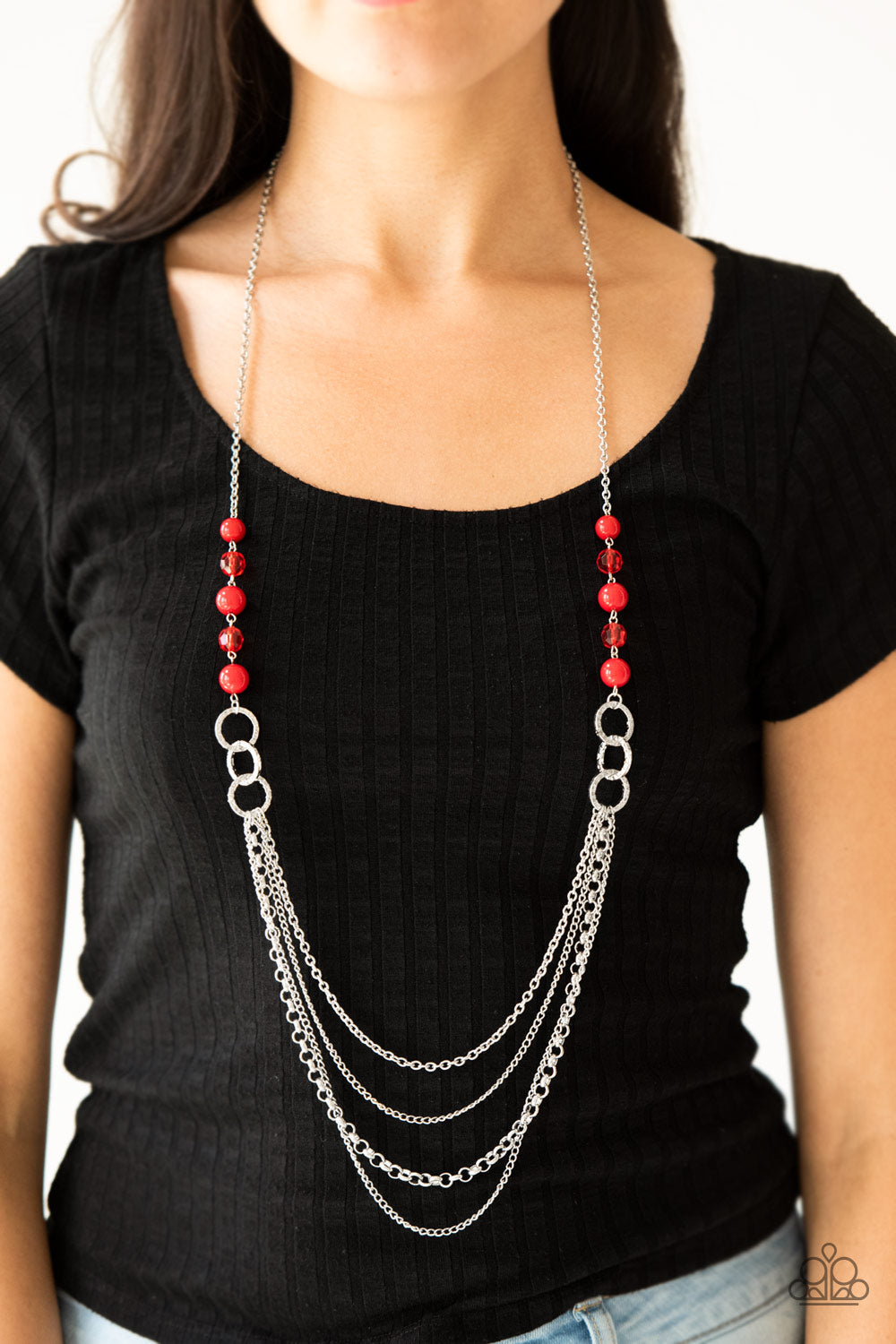 Vividly Vivid-Red Necklace