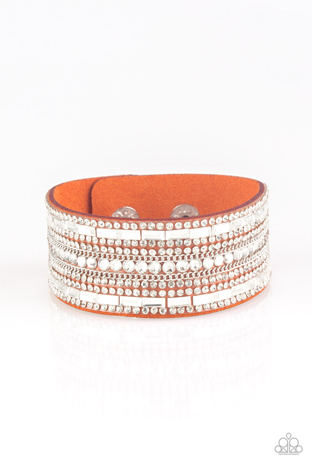 Rebel Radiance-Orange Urban Bracelet