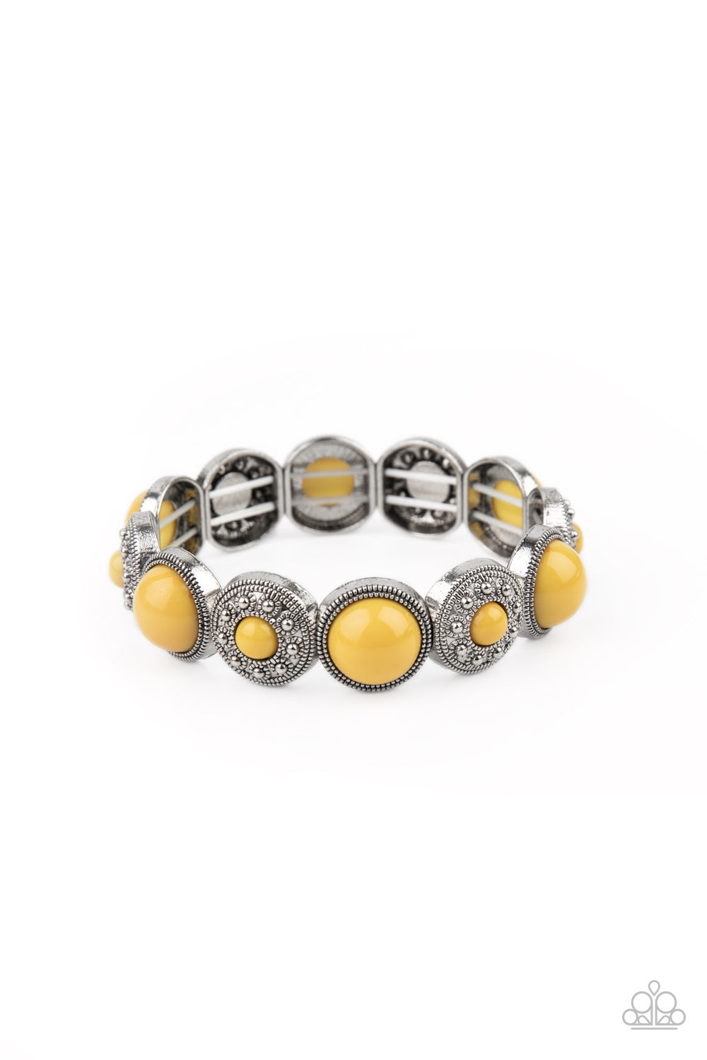 Garden Flair-Yellow Bracelet