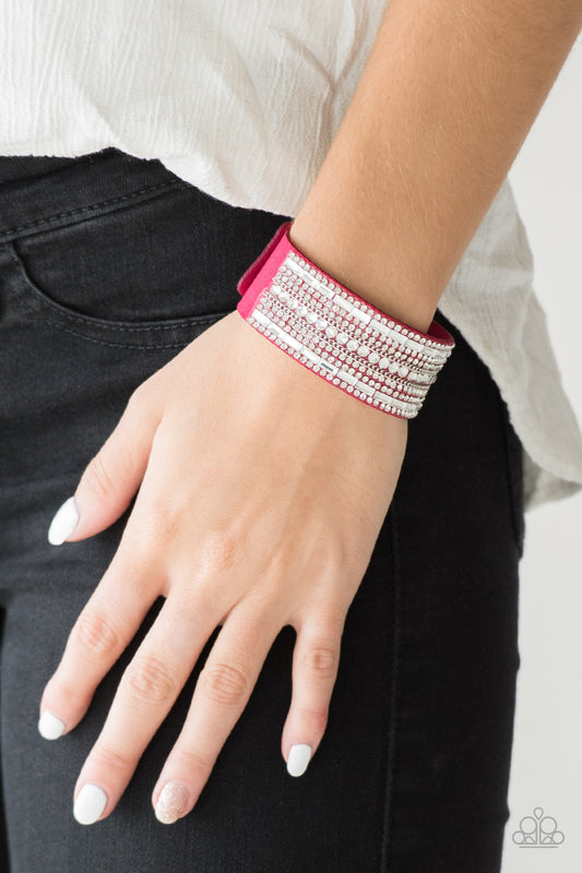 Rebel Radiance-Pink Bracelet