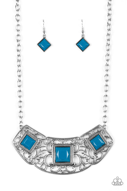 Feeling Inde-PENDANT-Blue Necklace