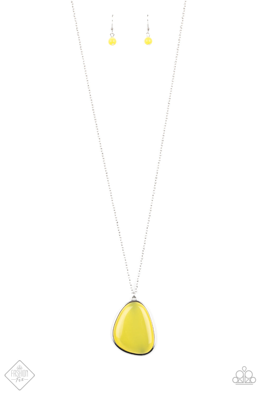 Ethereal Experience-Yellow Necklace