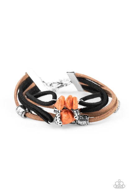 Rocky Mountain Rebel-Orange Bracelet