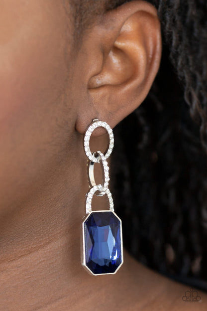 Superstar Status-Blue Post Earring