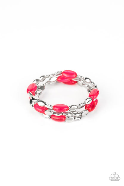 Sorry to Burst Your BAUBLE-Pink Bracelet