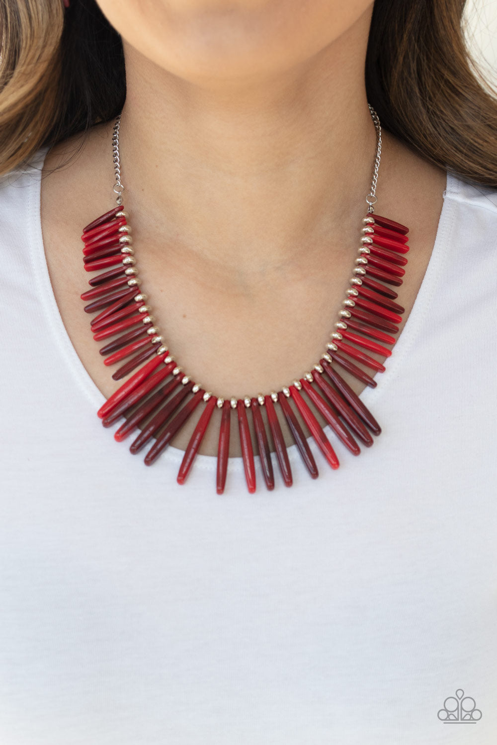 Out of My Element-Red Necklace