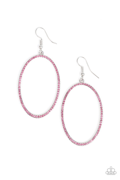 Dazzle On Demand-Pink Earring