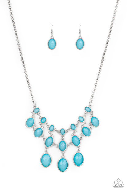 Mermaid Marmalade-Blue Necklace