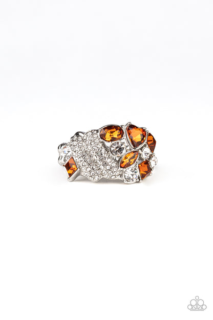 Sparkle Bust-Brown Ring