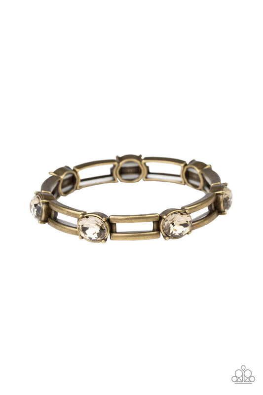 FLASH or CREDIT? -Brass Bracelet