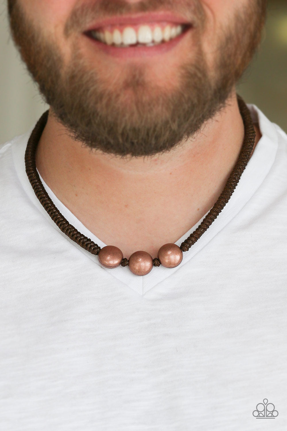 Pedal To The Metal-Copper Urban Necklace