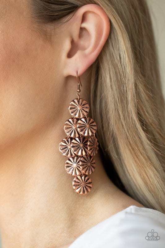 Star Spangled Shine-Cooper Earring