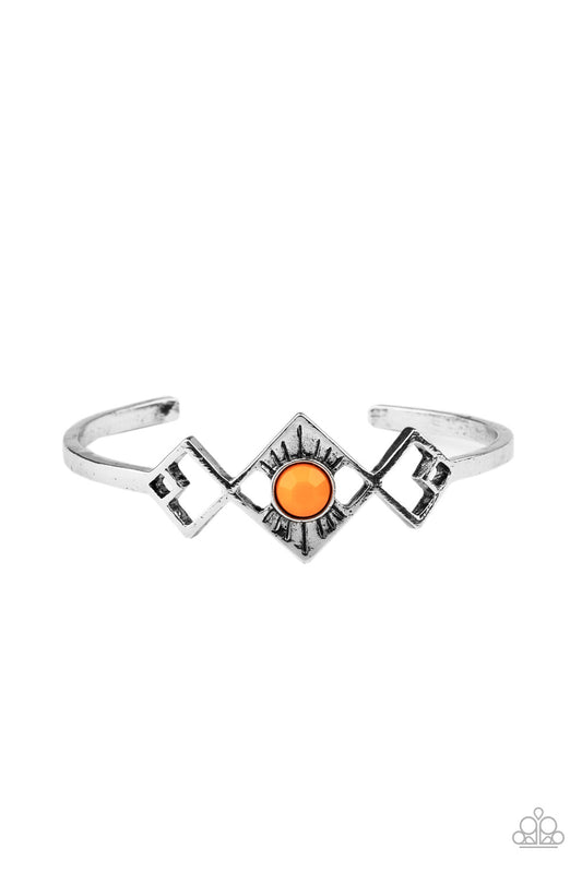 Dainty Deco-Orange Bracelet