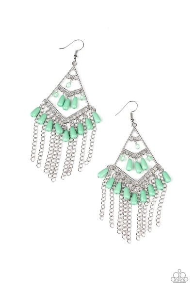 Trending Transcendence-Green Earring