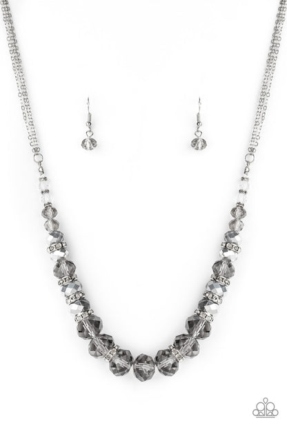 Distracted by Dazzle-Silver Necklace