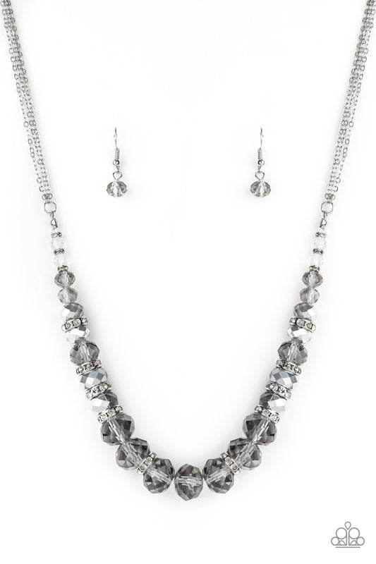 Distracted by Dazzle-Silver Necklace