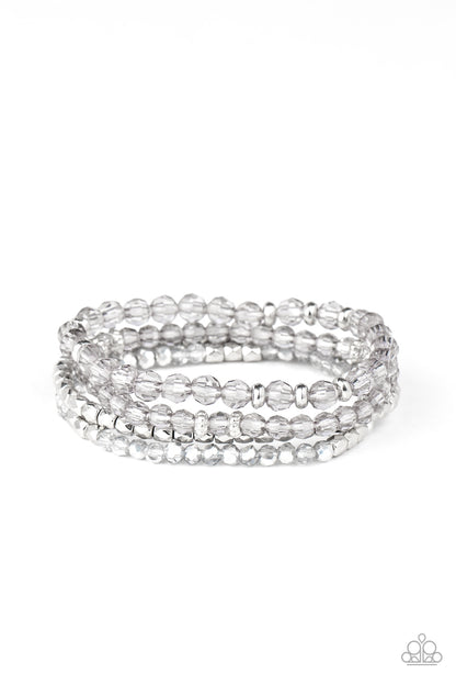 Crystal Crush-Silver Bracelet